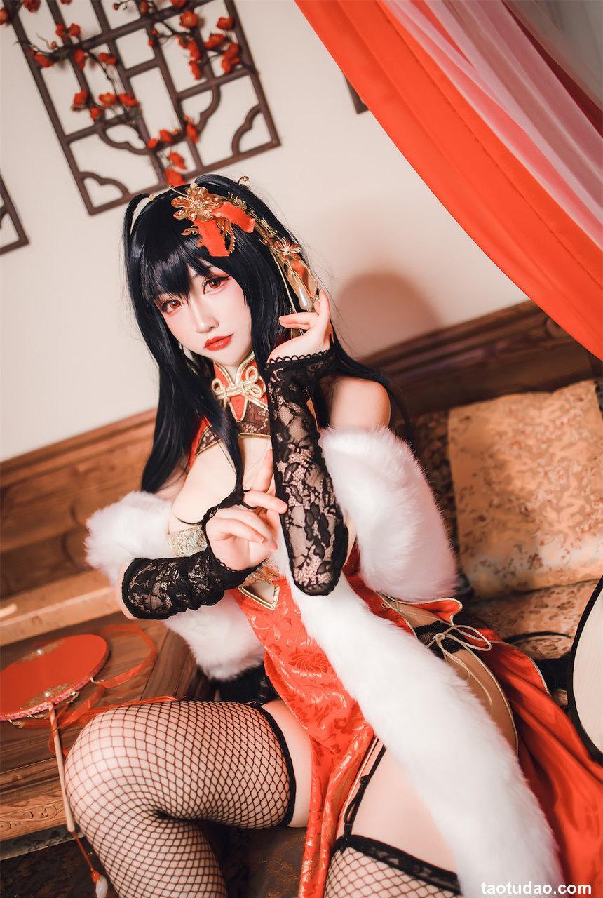 coser衣衣 - NO.11 碧蓝航线 大凤旗袍 [34P-110MB]