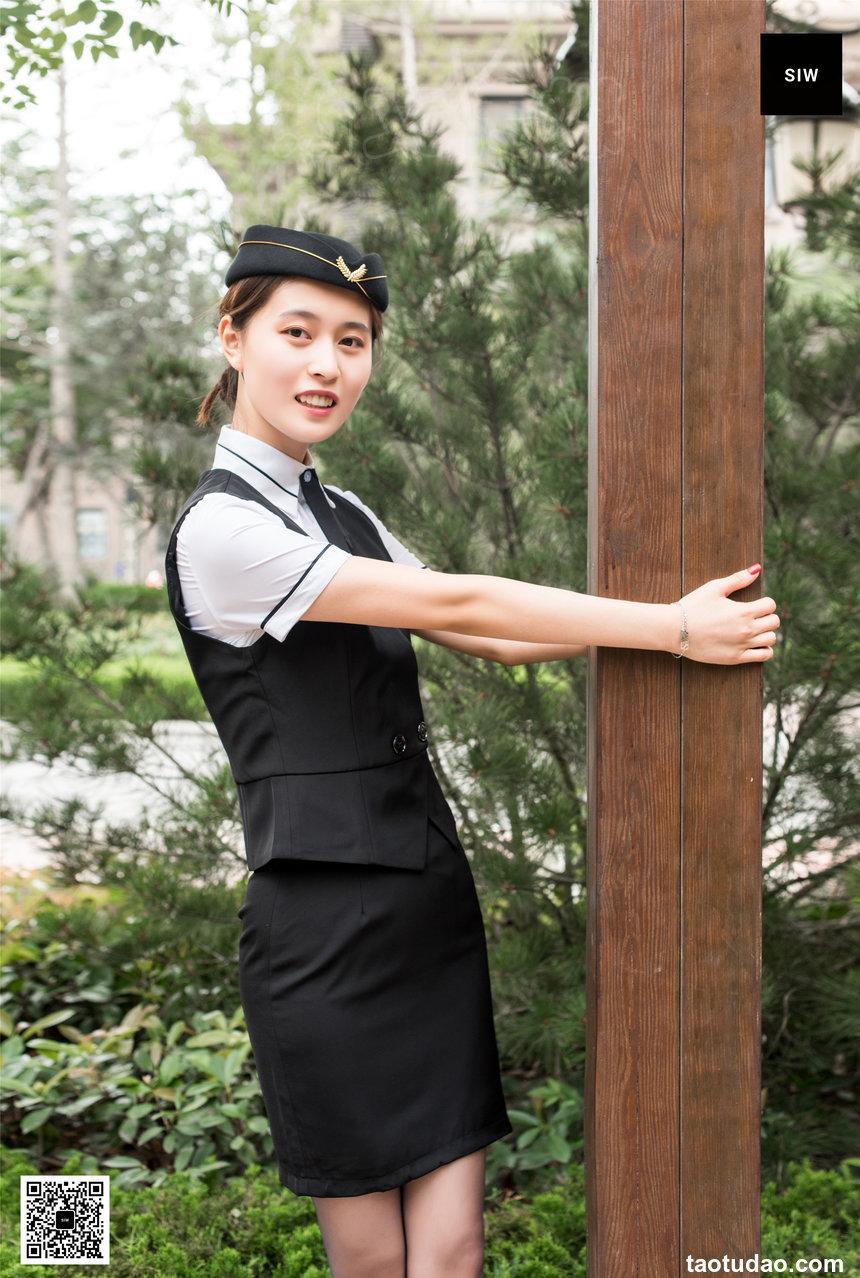 SIW斯文传媒 011 公司保安职员制服工装四件套 - 甄真 [61P-197M]