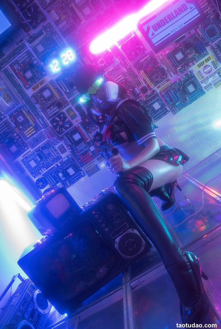 蜜汁猫裘 NO.011 漆皮jk [17P-437MB]