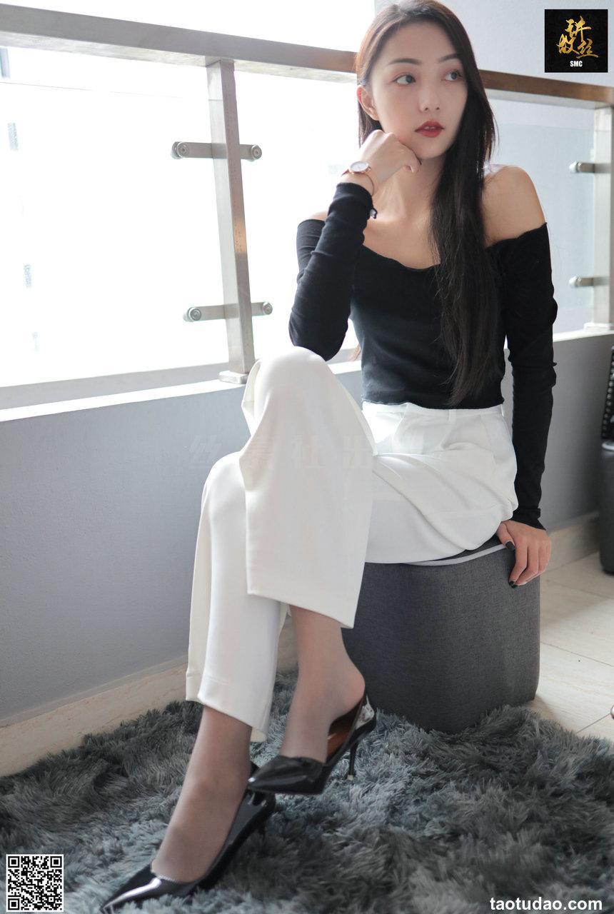 丝慕写真 特写集04 诗晴 - 天鹅绒裤里丝 [75P]