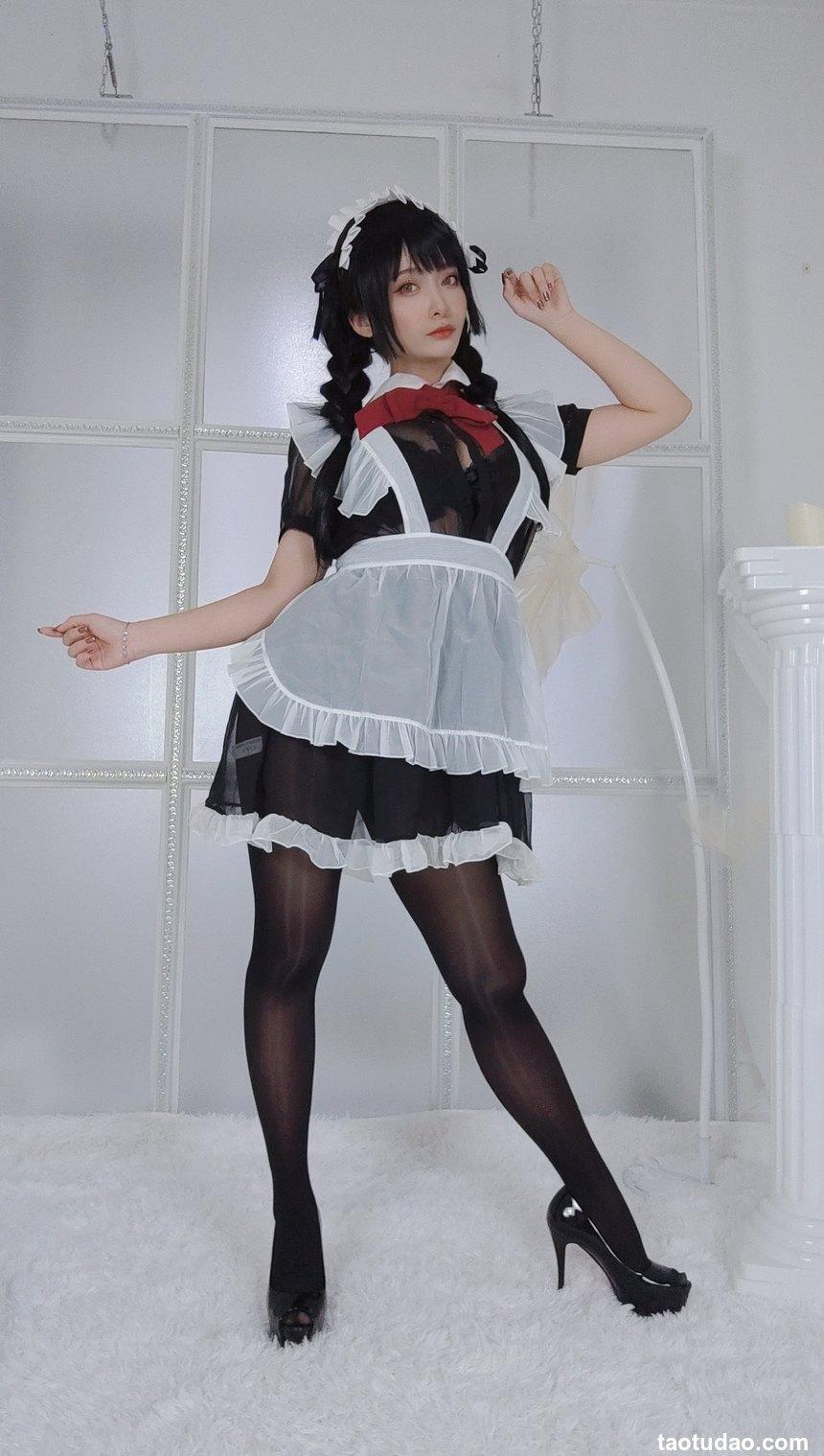 洛璃 LoLiSAMA - NO.16 黑丝女仆 [93P2V-535MB]