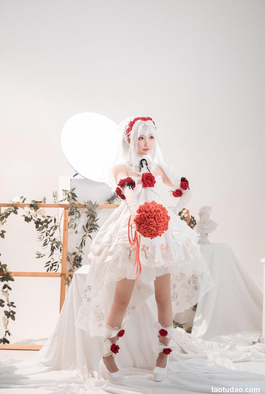 Coser面饼仙儿 – 德丽莎婚纱 [13P-90P]