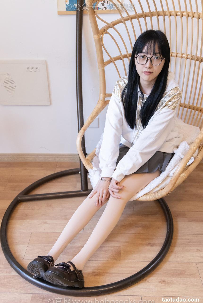 [BoBoSocks袜啵啵]NO.047 稚予-皮鞋、厚肉丝[131P+1V／7.17GB]