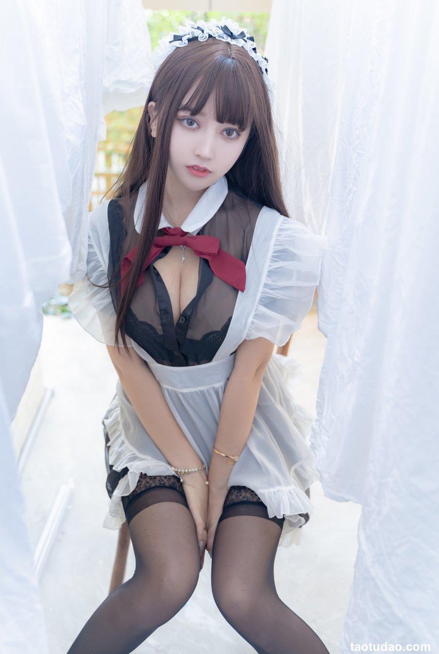 过期米线线喵 - 女仆透 [49P-69MB]