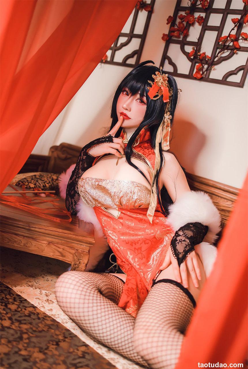 coser衣衣 - NO.11 碧蓝航线 大凤旗袍 [34P-110MB]