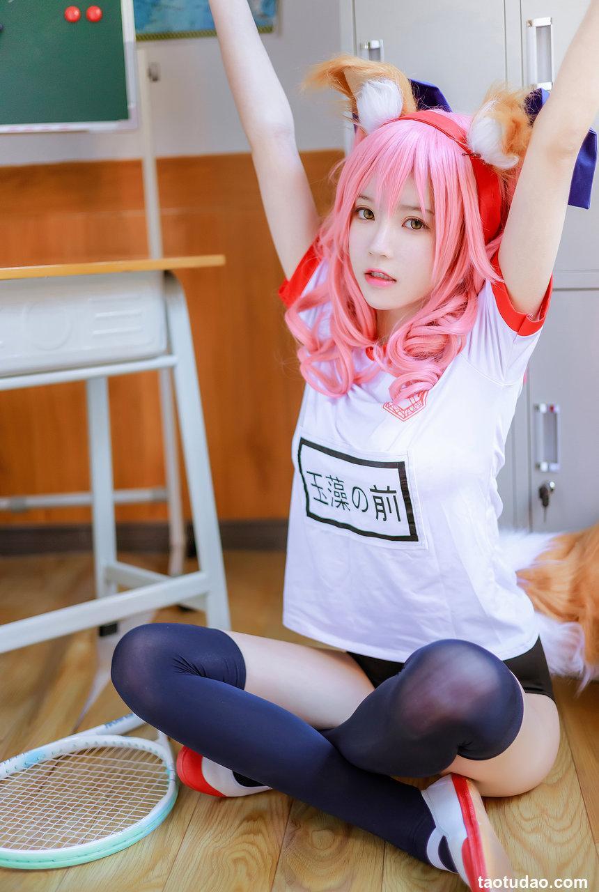 桜桃喵 - 玉藻前体操服 [31P-571M]