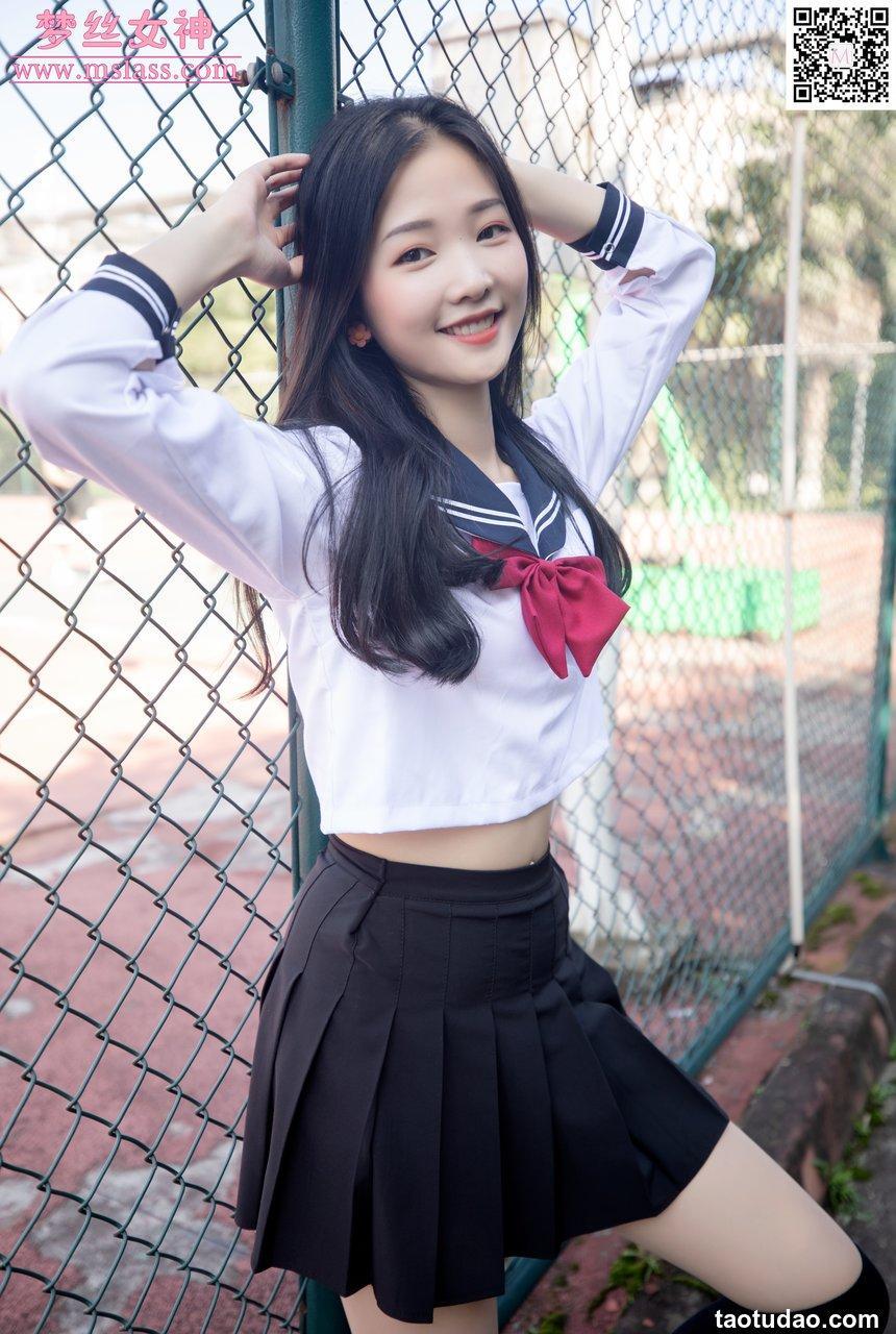 [MSLASS梦丝女神] 2019.10.28 NO.058 《张芷馨 爱笑的少女》[70+1P459M]