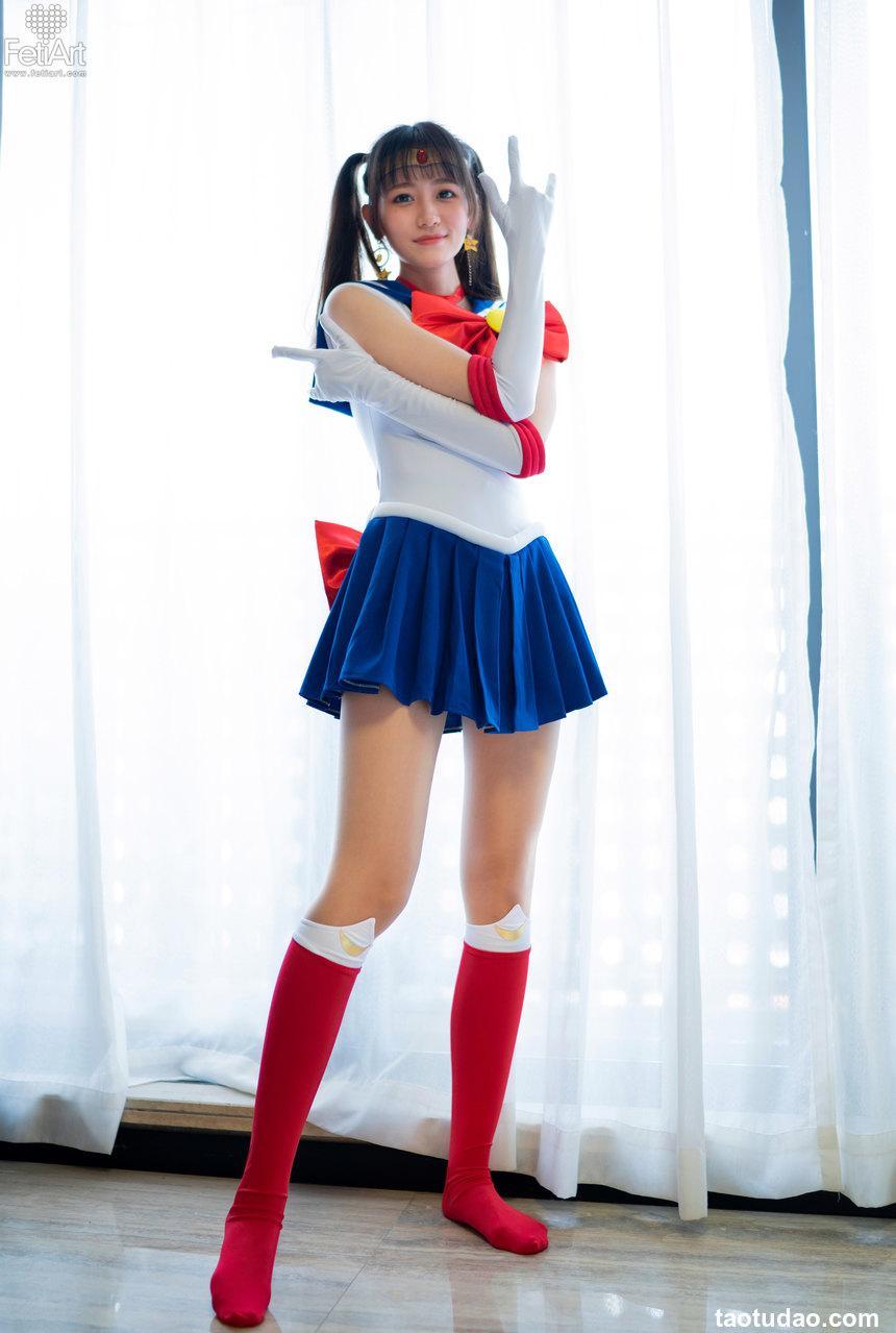 [FetiArt] No.038 Sailor Moon 模特 Mmi [33P50MB]