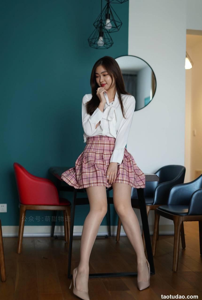 [萌甜物语]XM113《粉嫩百褶裙-姗姗》[88P+1V／246MB]