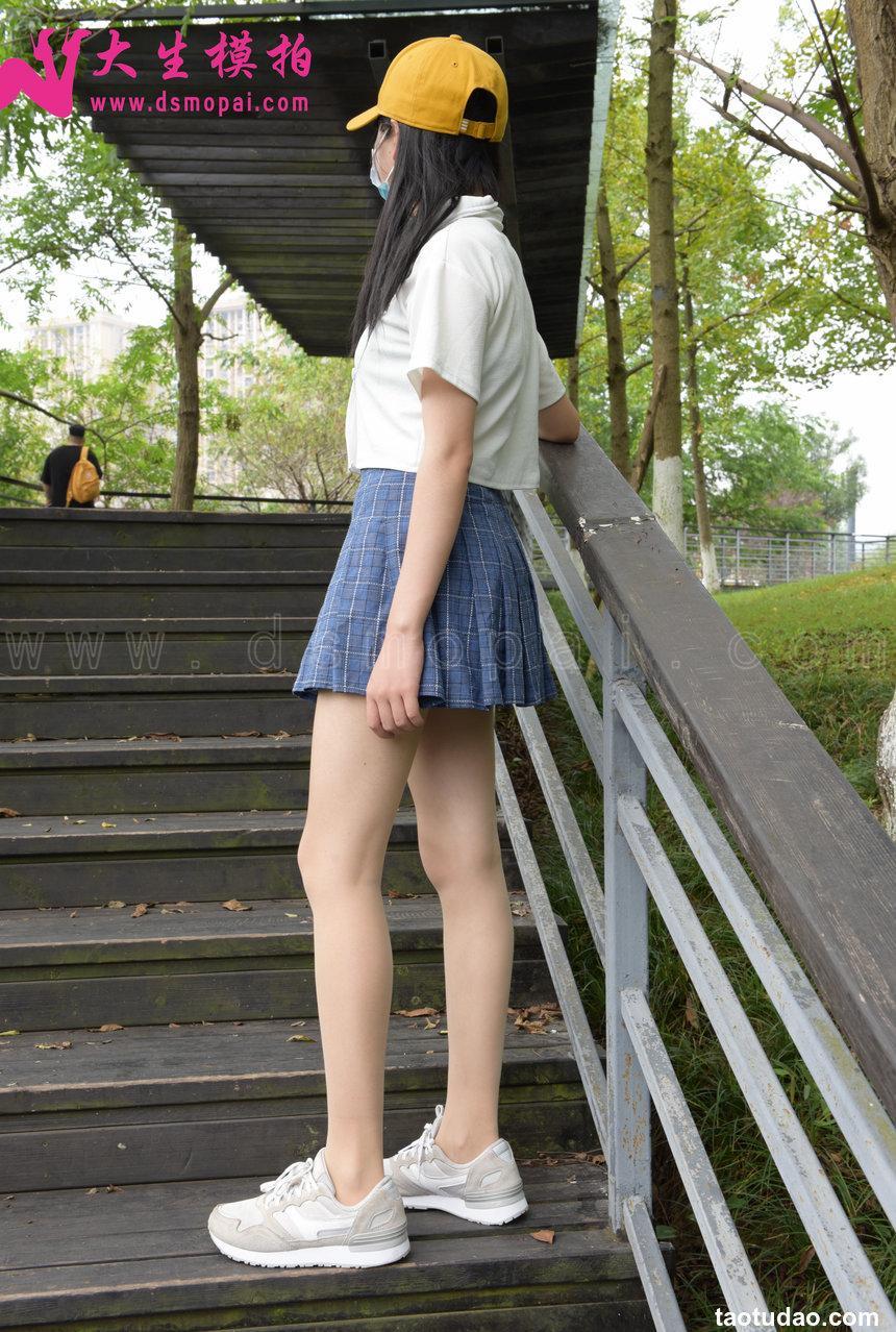 大生模拍 No.196 饭饭 公园小憩[66P+1V／591MB]