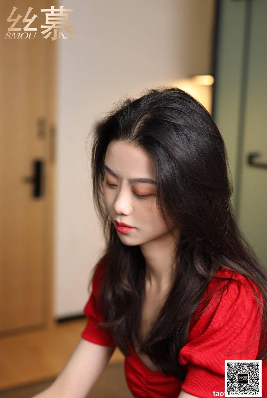 丝慕写真 SM413 芝芝《BONAS超薄款连裤袜》