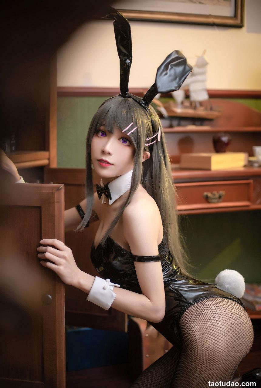 Tomoyo酱 - NO.04 麻衣兔女郎 [22P-124MB]