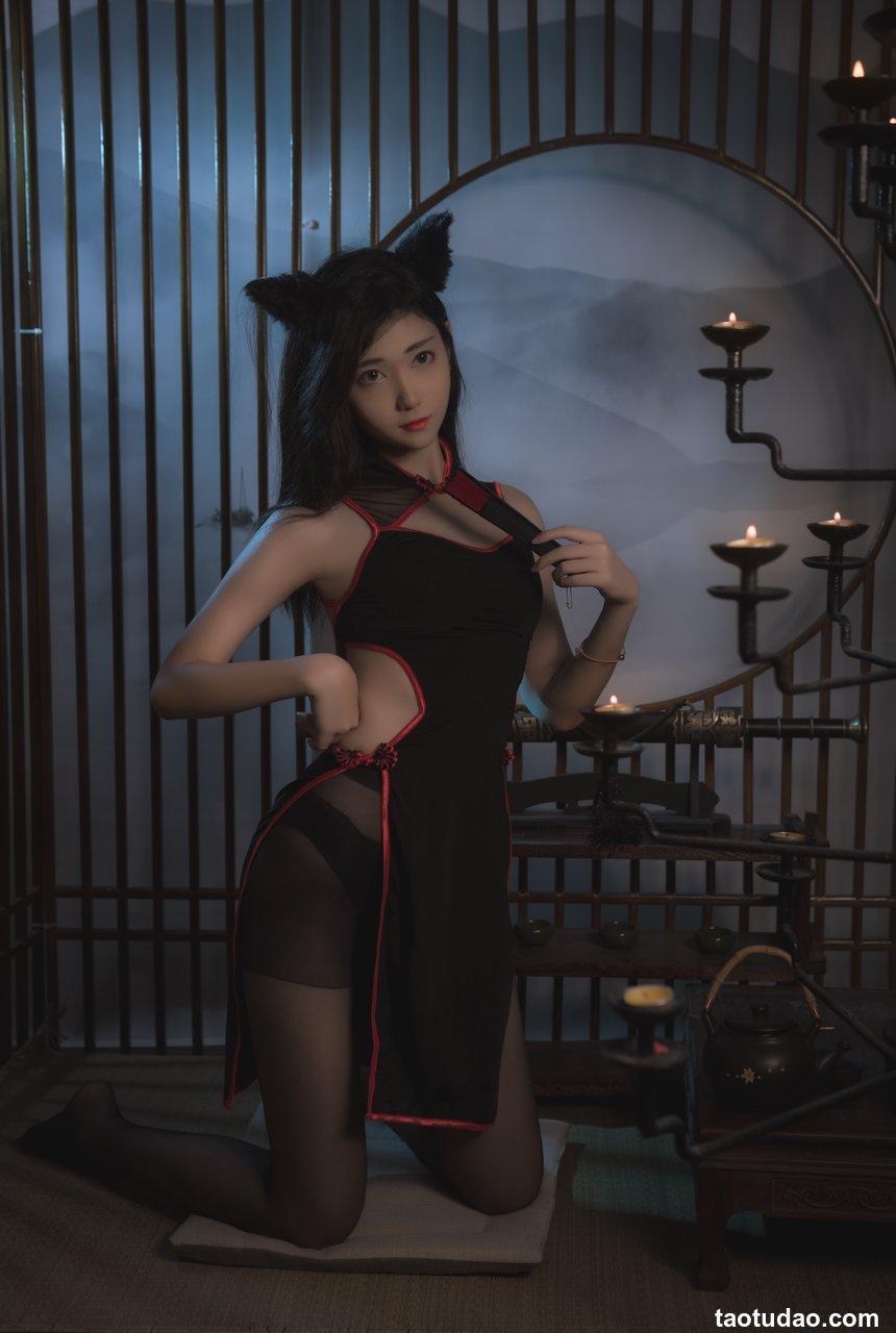 南桃Momoko NO.56 黑旗袍，福利向 [25P-33MB]