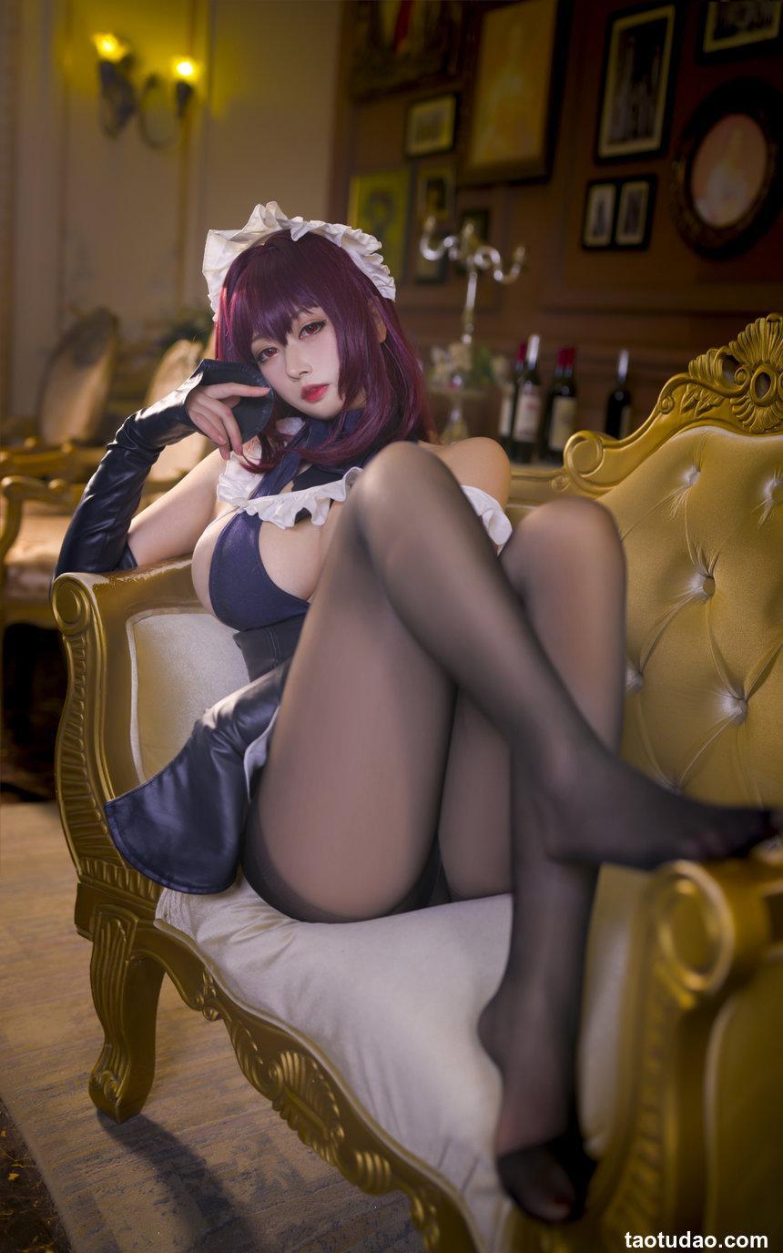 念念_D - NO.019 斯卡哈女仆  [14P-107M