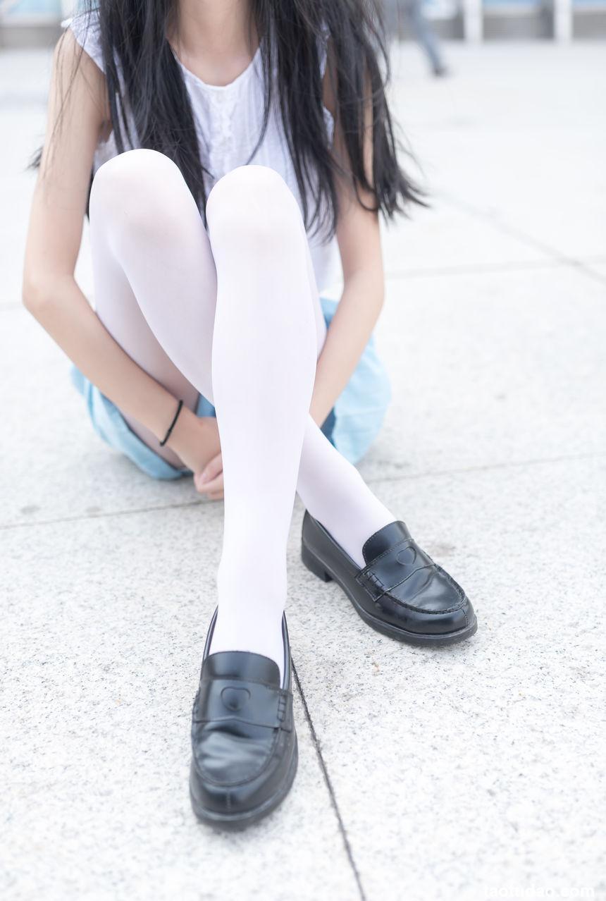 风之领域写真 NO.028 蓝色梦幻白丝 [50P/182M]