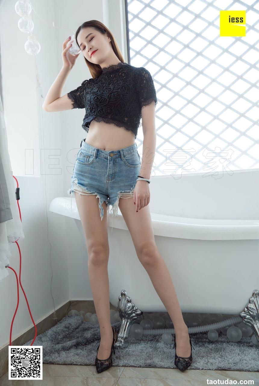 [IESS异思趣向] 2018.07.27 丝享家282：九妹《九妹浴缸牛仔短裤》[97+1P/37.6M]