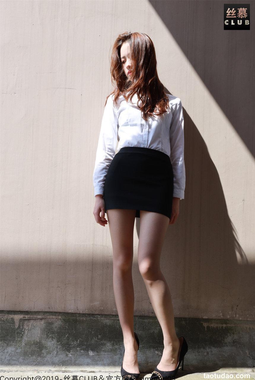 丝慕写真 SM027 琳琳 天天一元 《琳琳工作装》