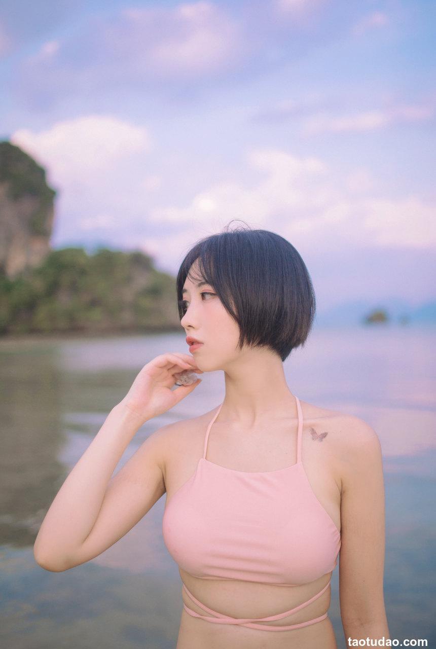 念雪ww - NO.20 粉色泳衣 [30P-235MB]