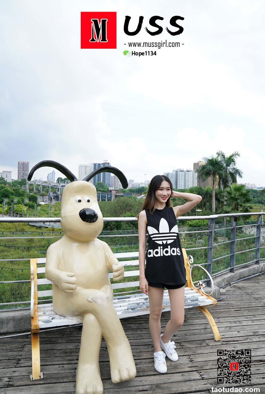 [MussGirl慕丝女郎]NO.009 开心少女腿腿[97P／205MB]