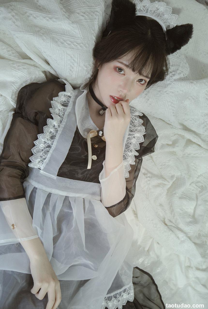 微博小姐姐Fushii_海堂 NO.001 女仆图包 [30P-49MB]