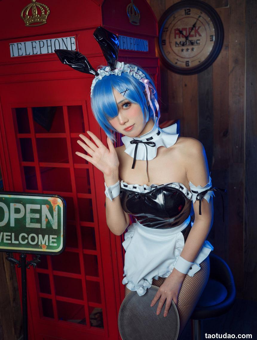 念雪ww - NO.23 蕾姆兔女郎 [38P-945MB]