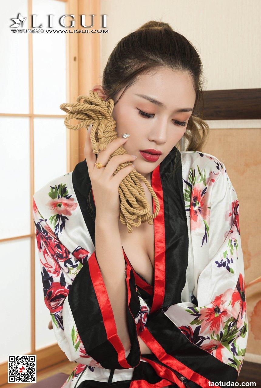 [Ligui丽柜] 2019.09.20《紧缚丽莲》- 甜甜 [65+1P]