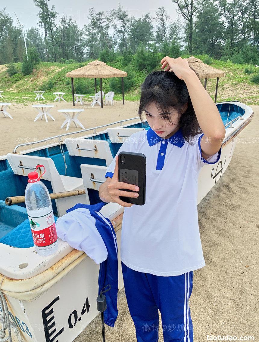 [见新摄影]大二网红少女校园风｜深圳 西涌海岸 [252P+1V-2.86G]