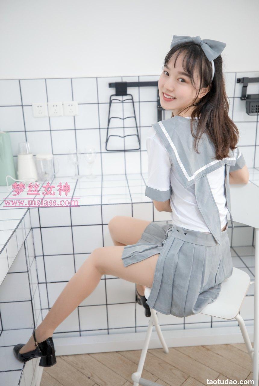 [MSLASS梦丝女神] 2019.05.27 玥玥《白色丝袜领域》 [81P+1V-1.34G]