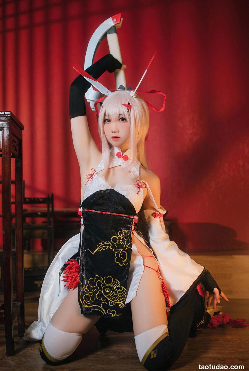 焖焖碳 – 碧蓝航线 绫波旗袍[25P-375.9M]