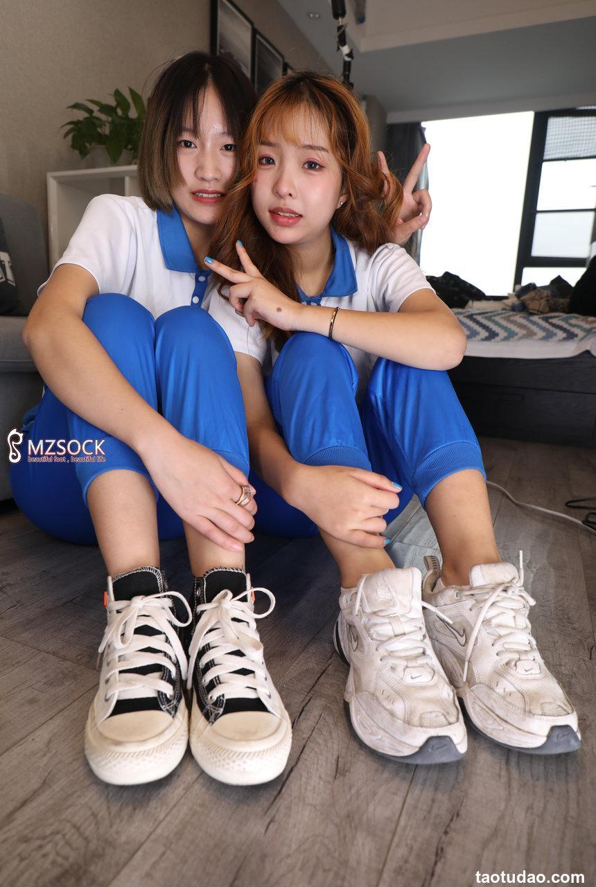 [MZSOCK]爱美足 NO.074 圆子与Ella [91P／378MB]