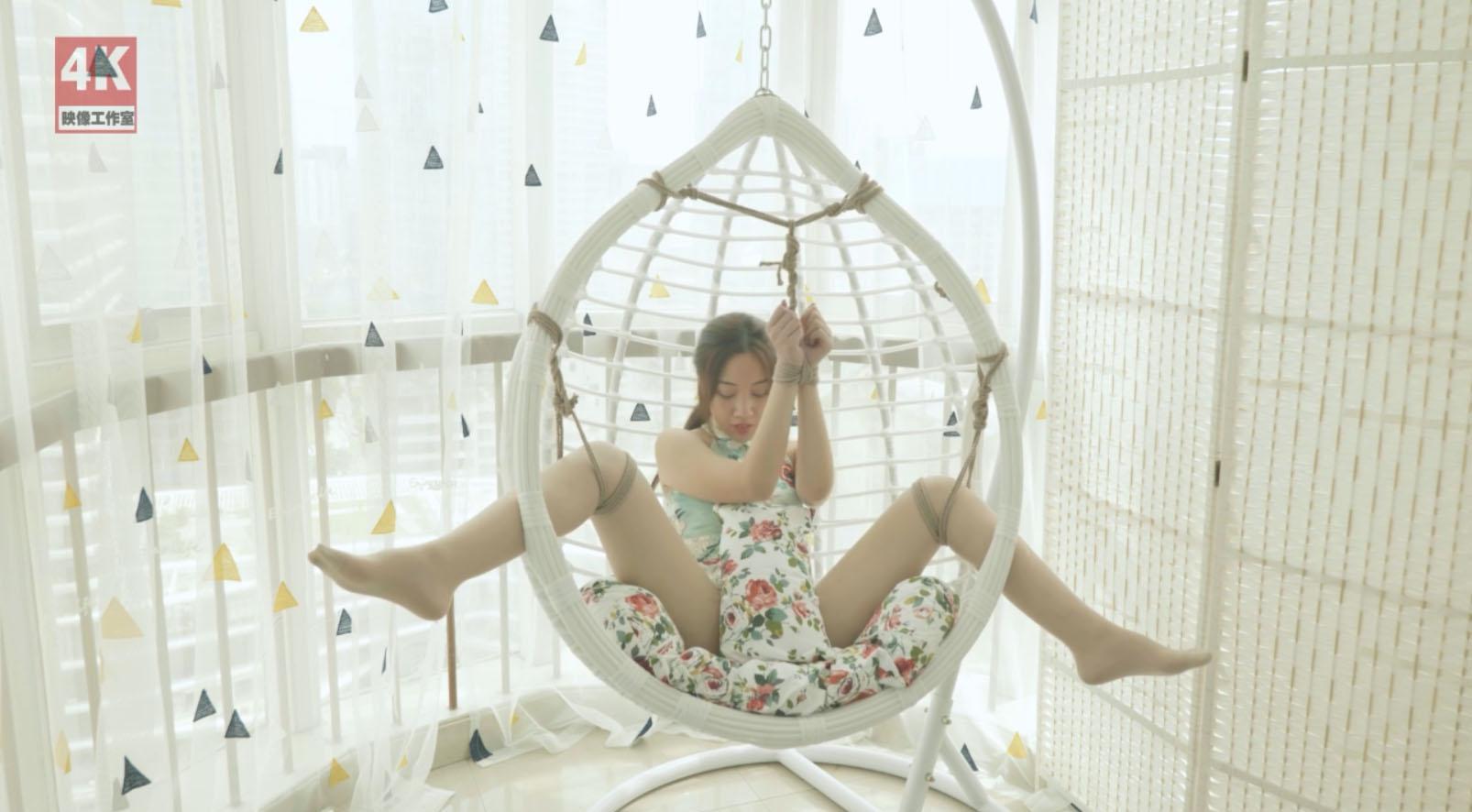 [Ligui丽柜]HD视频 2020.08.20 旗袍肉丝吊椅（下） 星雨[1V／243MB]