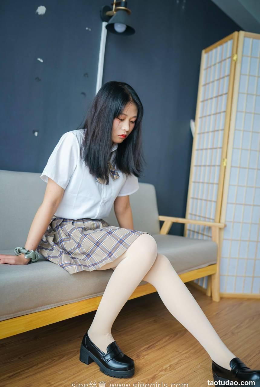 [SIEE丝意] No.472 文文 小皮鞋学生装，厚肉丝 [65P-117MB]