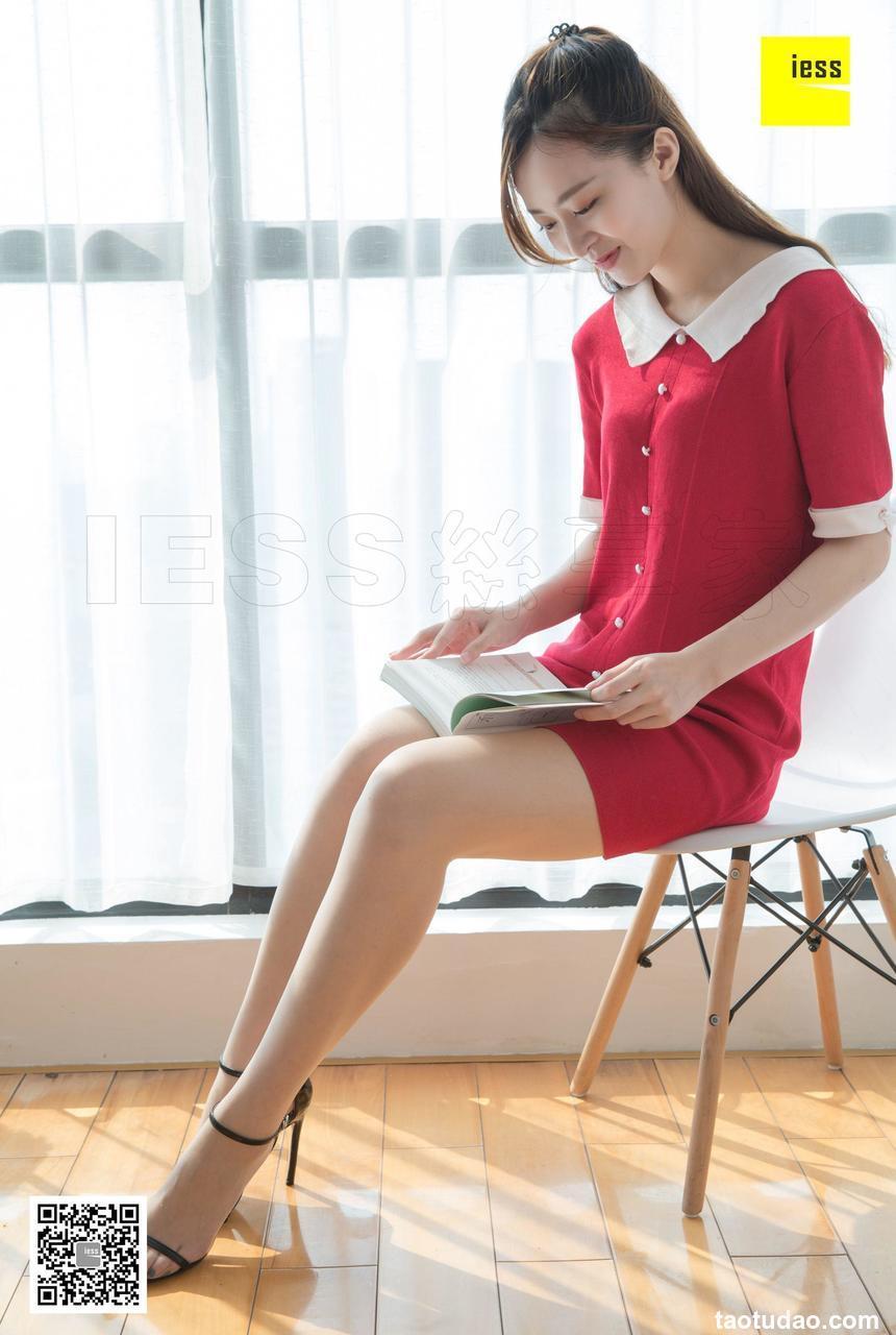 [IESS异思趣向] 2018.11.05 丝享家353：紫紫一字扣凉鞋 [96P]