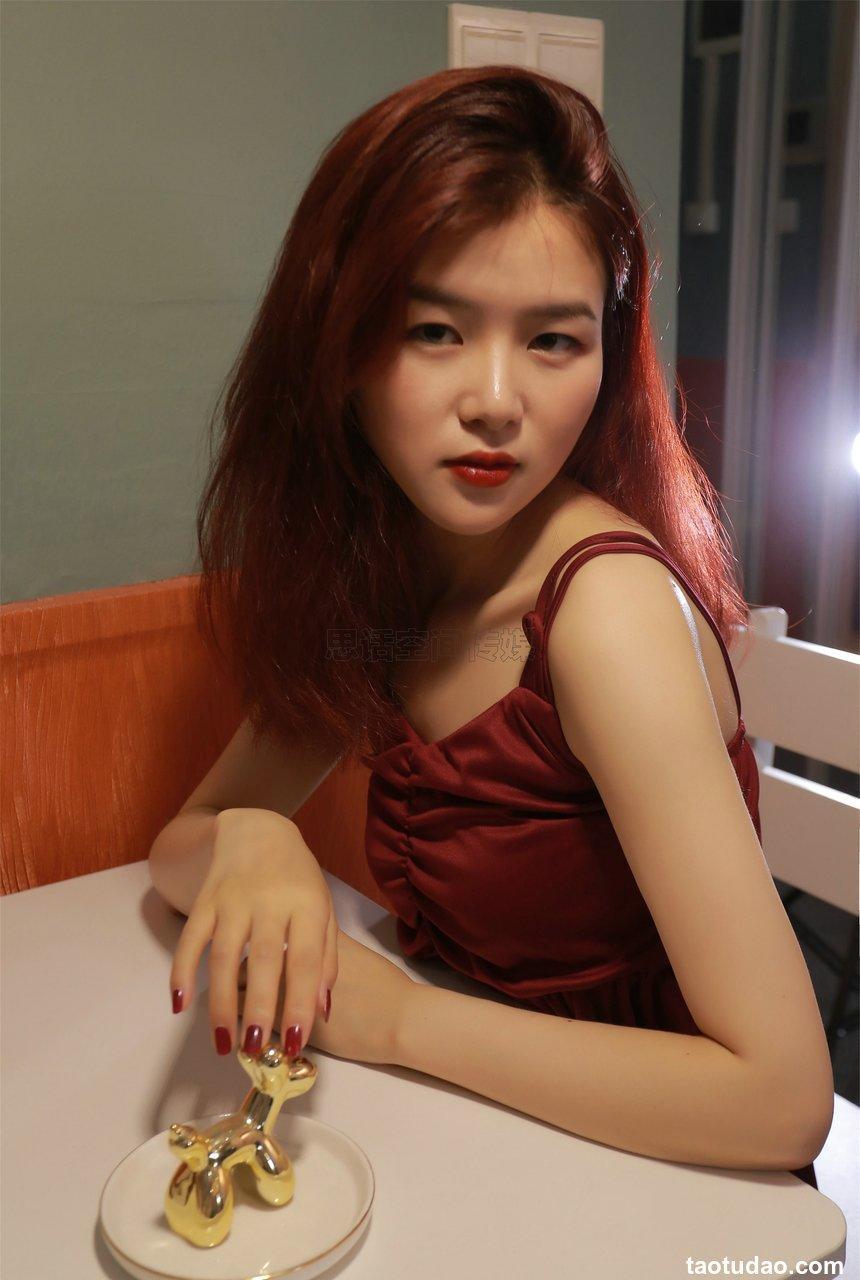 [SiHua思话]SH147 筱蝶 - 小红裙下的曼妙[49P／100MB]