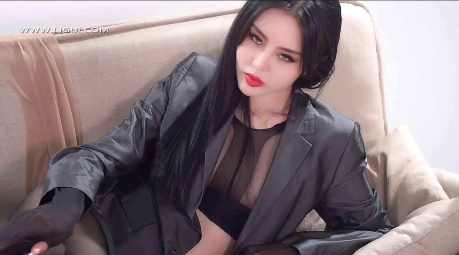[Ligui丽柜]HD视频 2021.05.13 黑丝魅惑 凉儿 [1V／411MB]