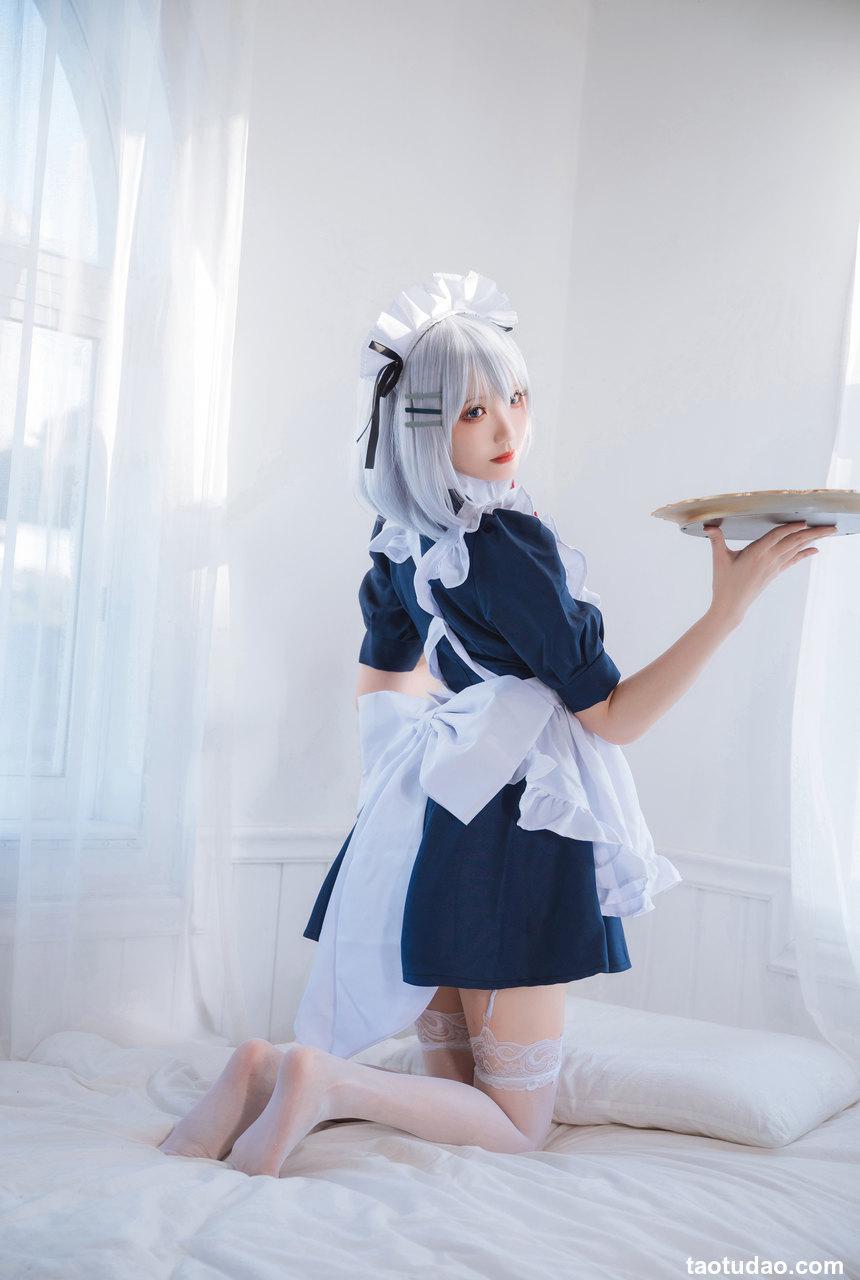 瓜希酱 NO.050 — 折纸女仆 [22P-84M]