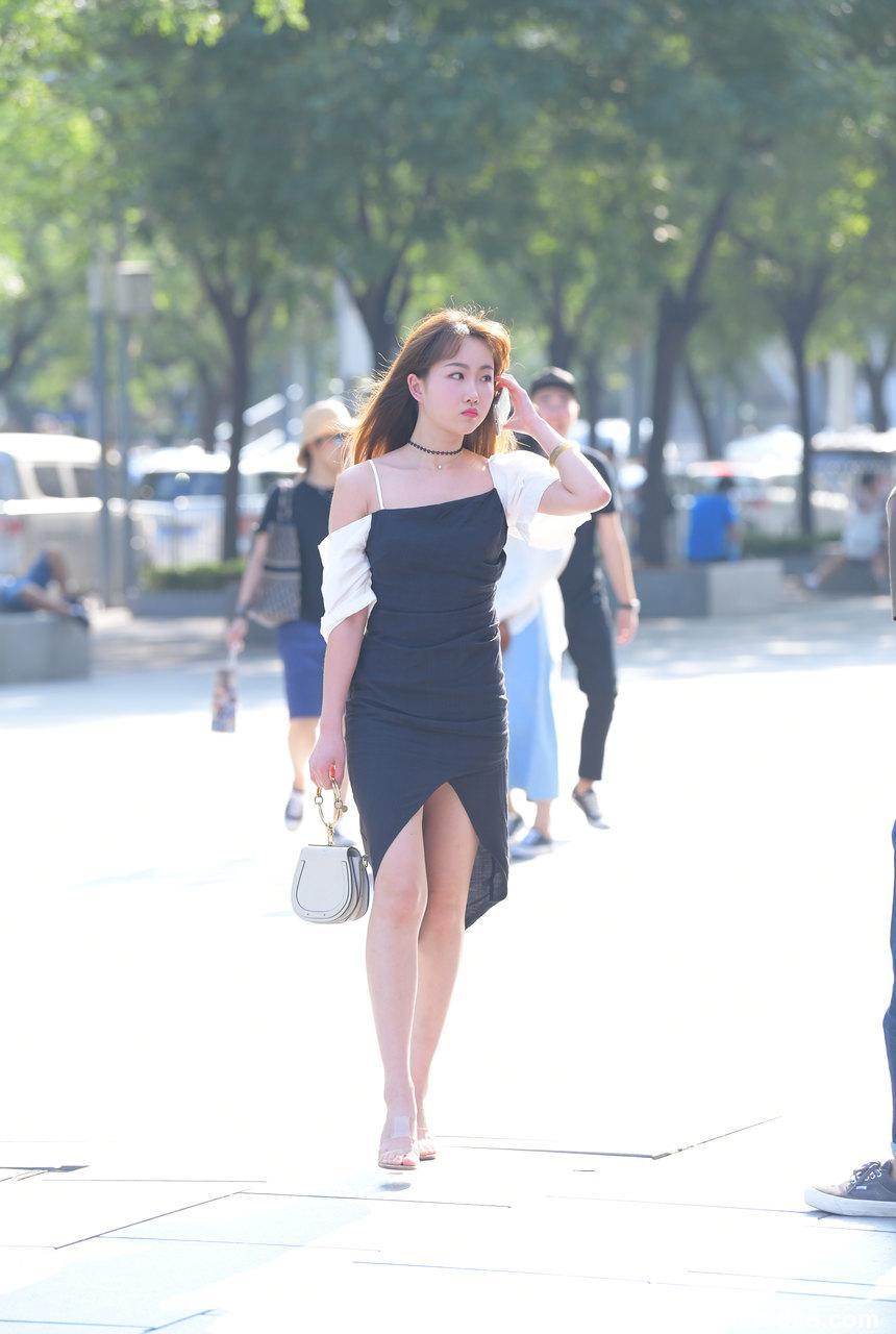 都市丽人漂亮的黑色长裙美女【26P-562MB】