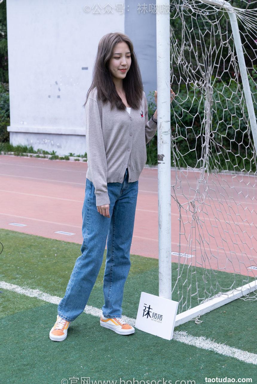 [BoBoSocks袜啵啵]NO.004 泡芙-vans帆布鞋、白棉袜、裸足[127P+1V／3.25GB]