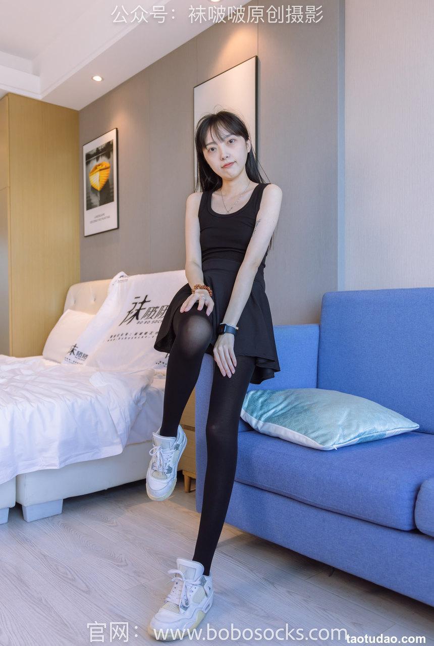 [BoBoSocks袜啵啵]NO.130 稚予-两双穿脏篮球鞋、厚黑丝[145P+1V／5.90GB]