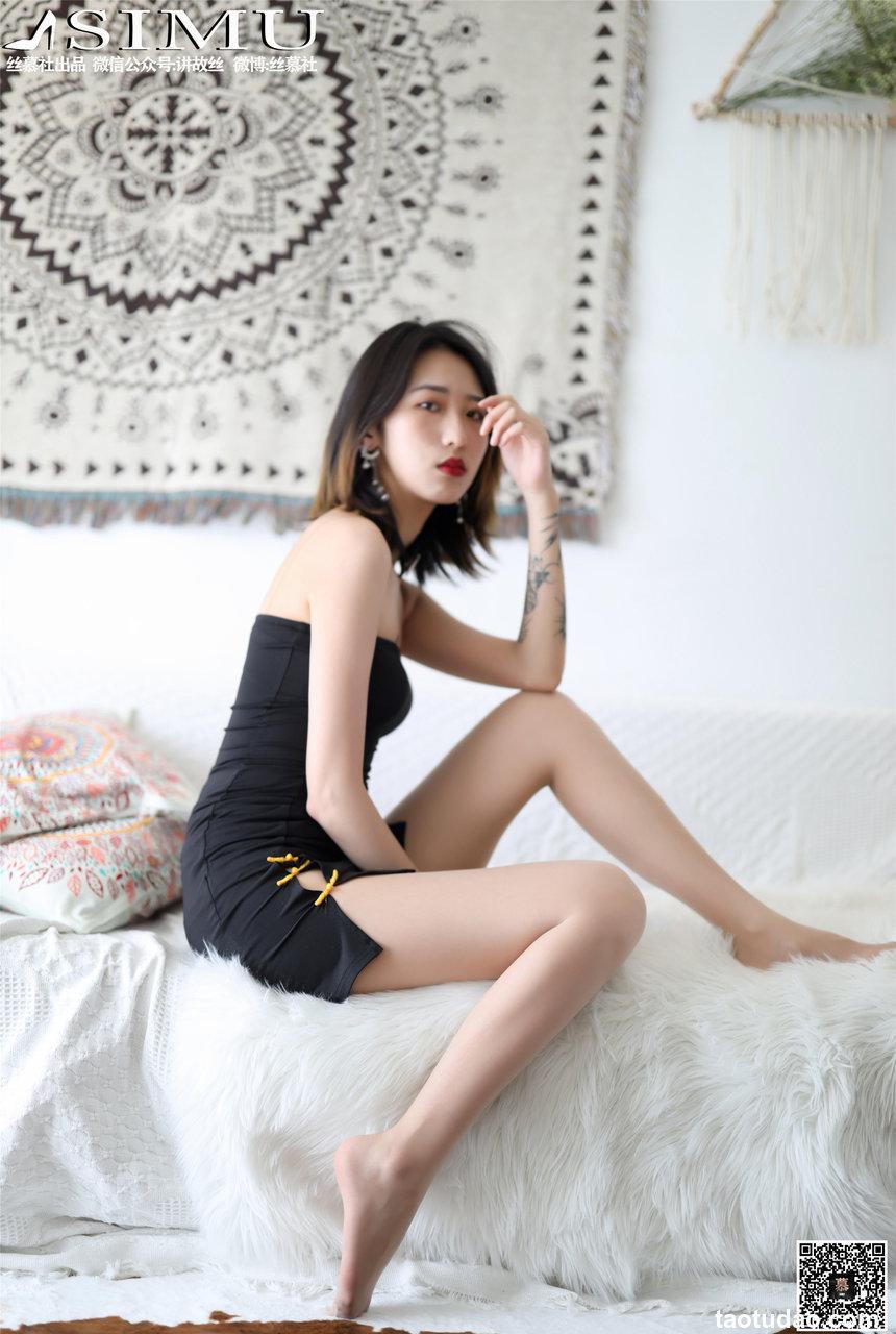 丝慕写真 SM253 新模 《旗丝妙想》 [63P]