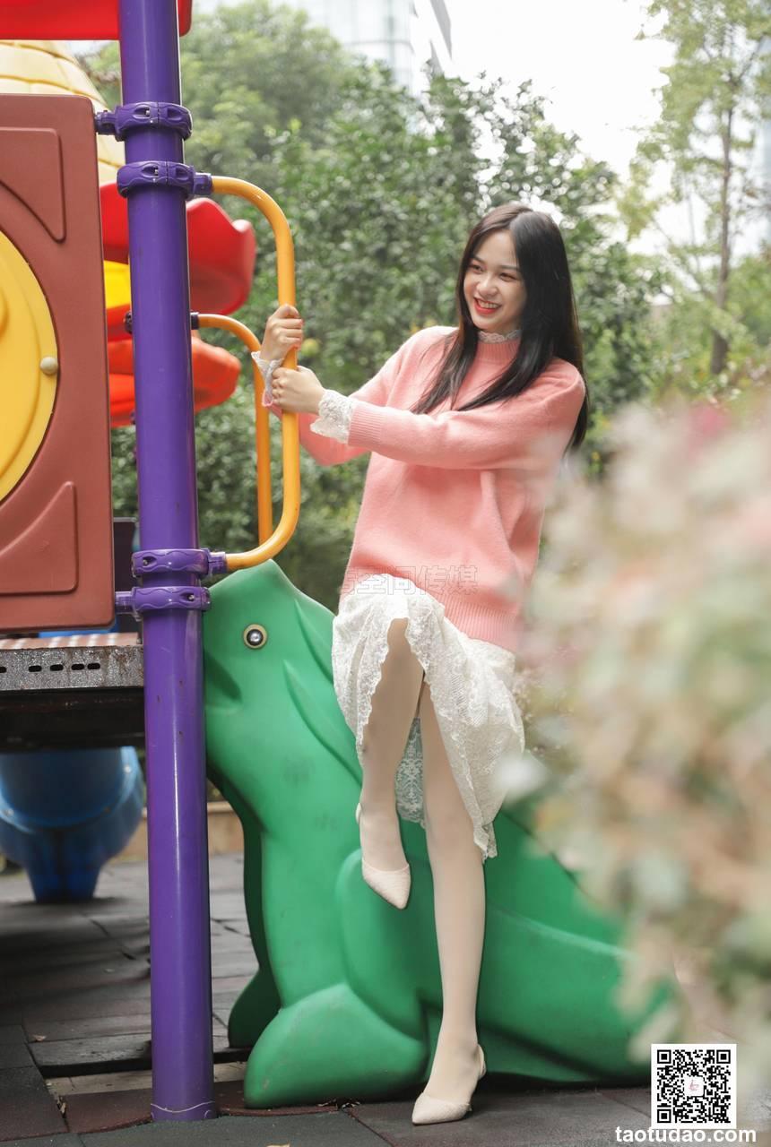 [SiHua思话]SJ059 橙子 温柔浅口中跟高跟鞋[54P／74.4MB]