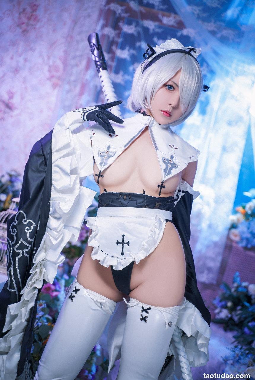 虎森森 NO.004 — 2B女仆[15P／78.2MB]