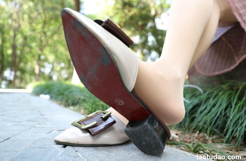 [誉铭传媒]袜足摄影 2019年 NO.009 肉丝裸足[121P／691MB]