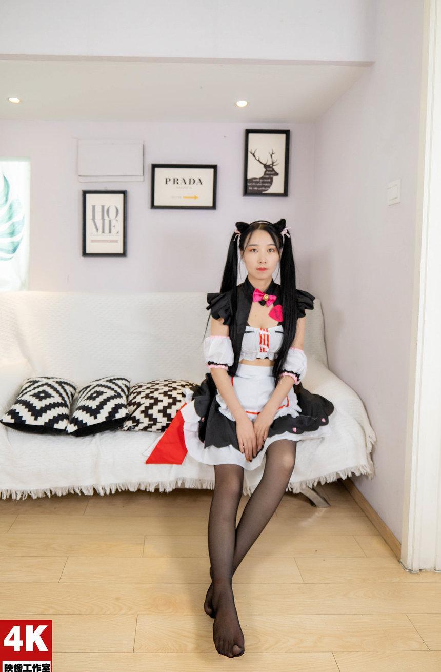 [Ligui丽柜] 2021.09.22 《猫娘乐园-巧克力-皮带捆绑-环形口枷》枫玥 [115+1P-113M]