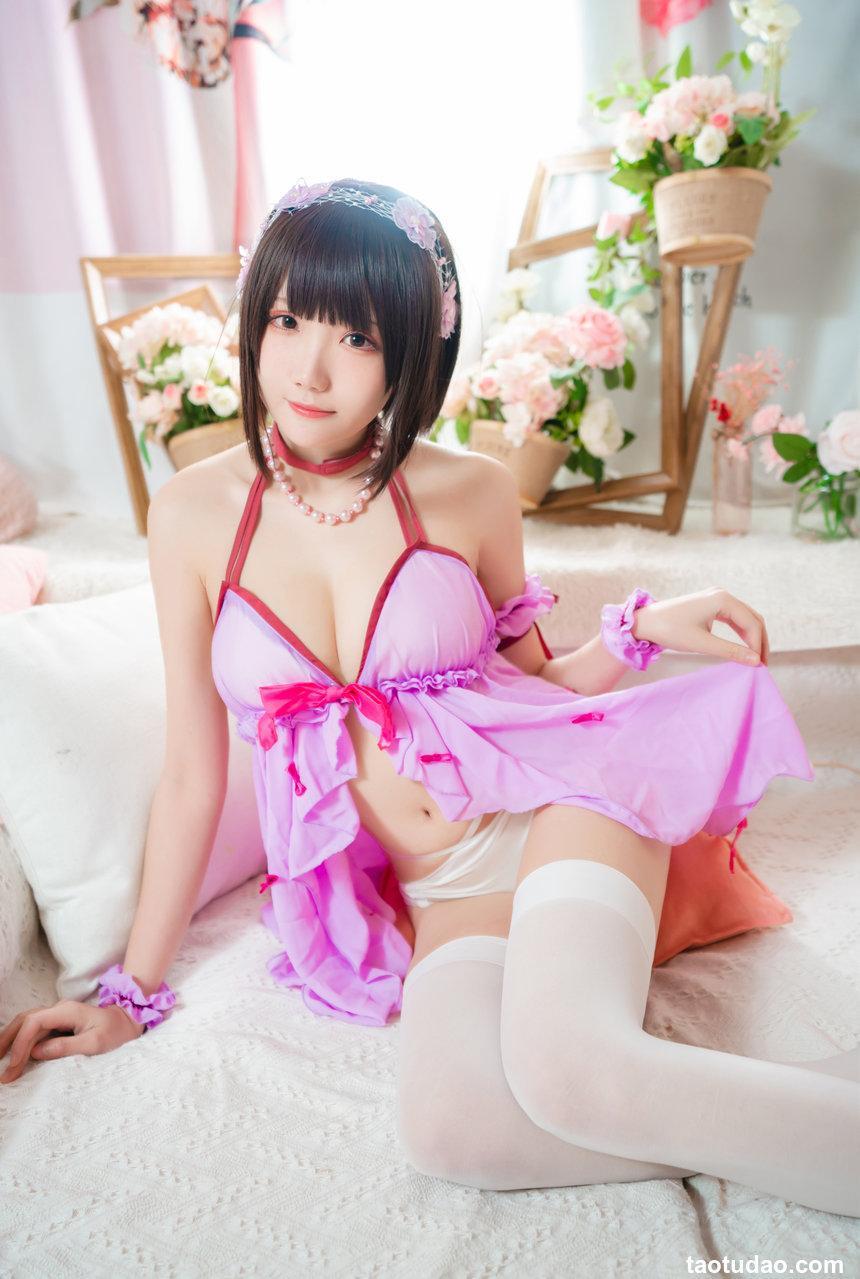 瓜希酱 NO.014 加藤惠 睡衣 [14P-58MB]