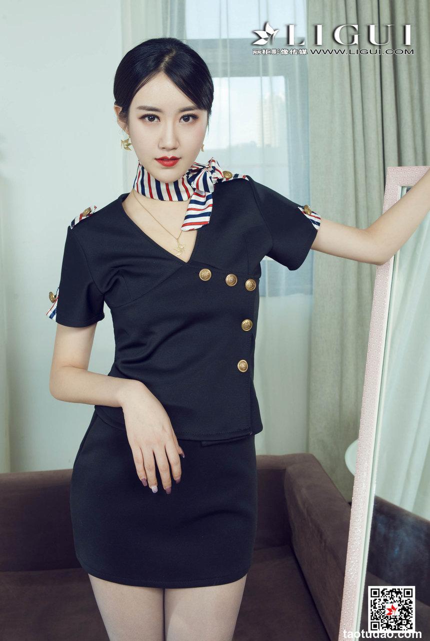 [Ligui丽柜] 2020.11.02《莲秘空姐》子晴 [82P/98MB]