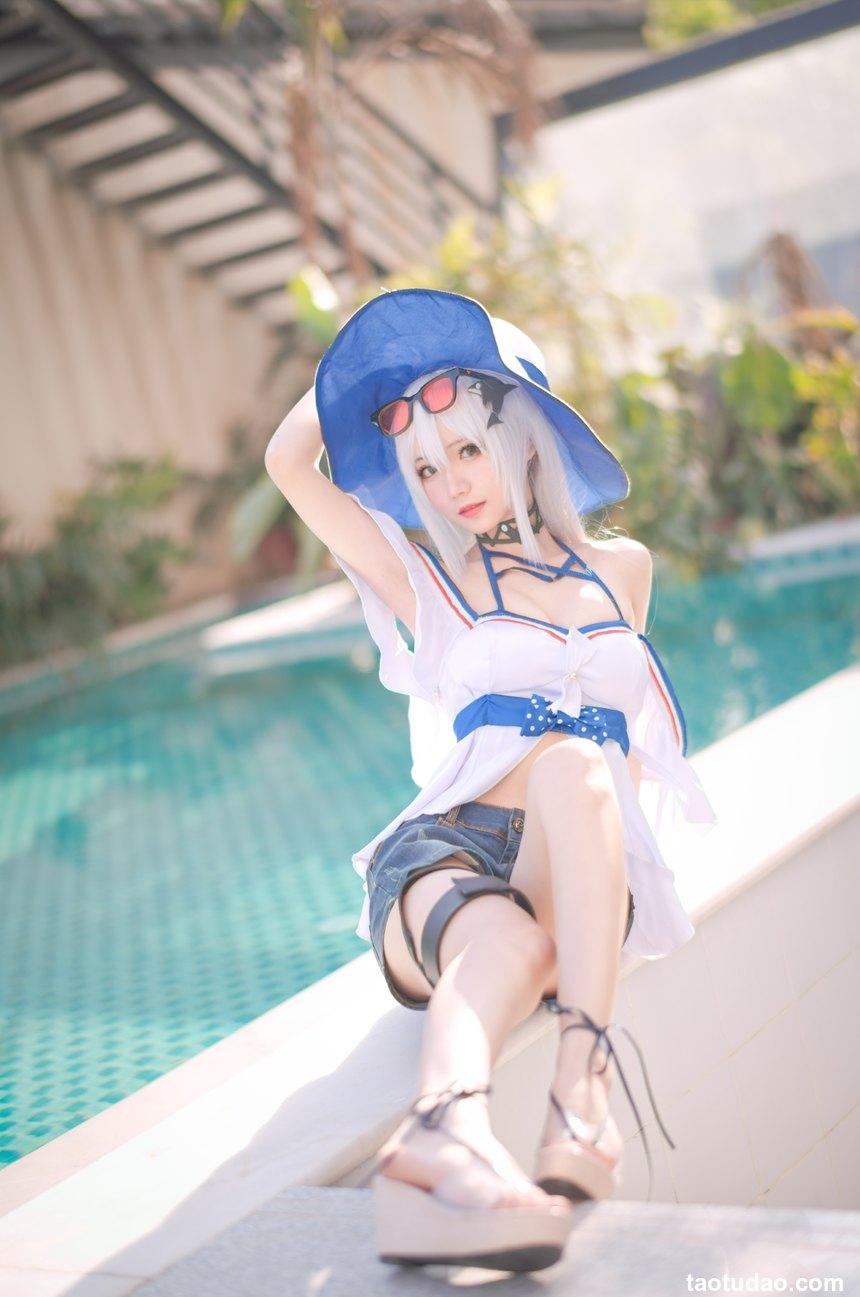 花柒Hana - NO.23 斯卡蒂泳装 [17P-38MB]