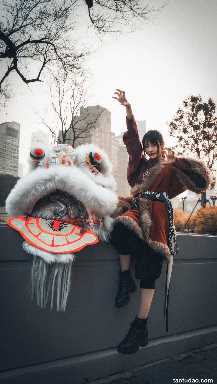 兔子Zzz不吃胡萝卜 - NO.20 舞狮少女 [45P-546MB]