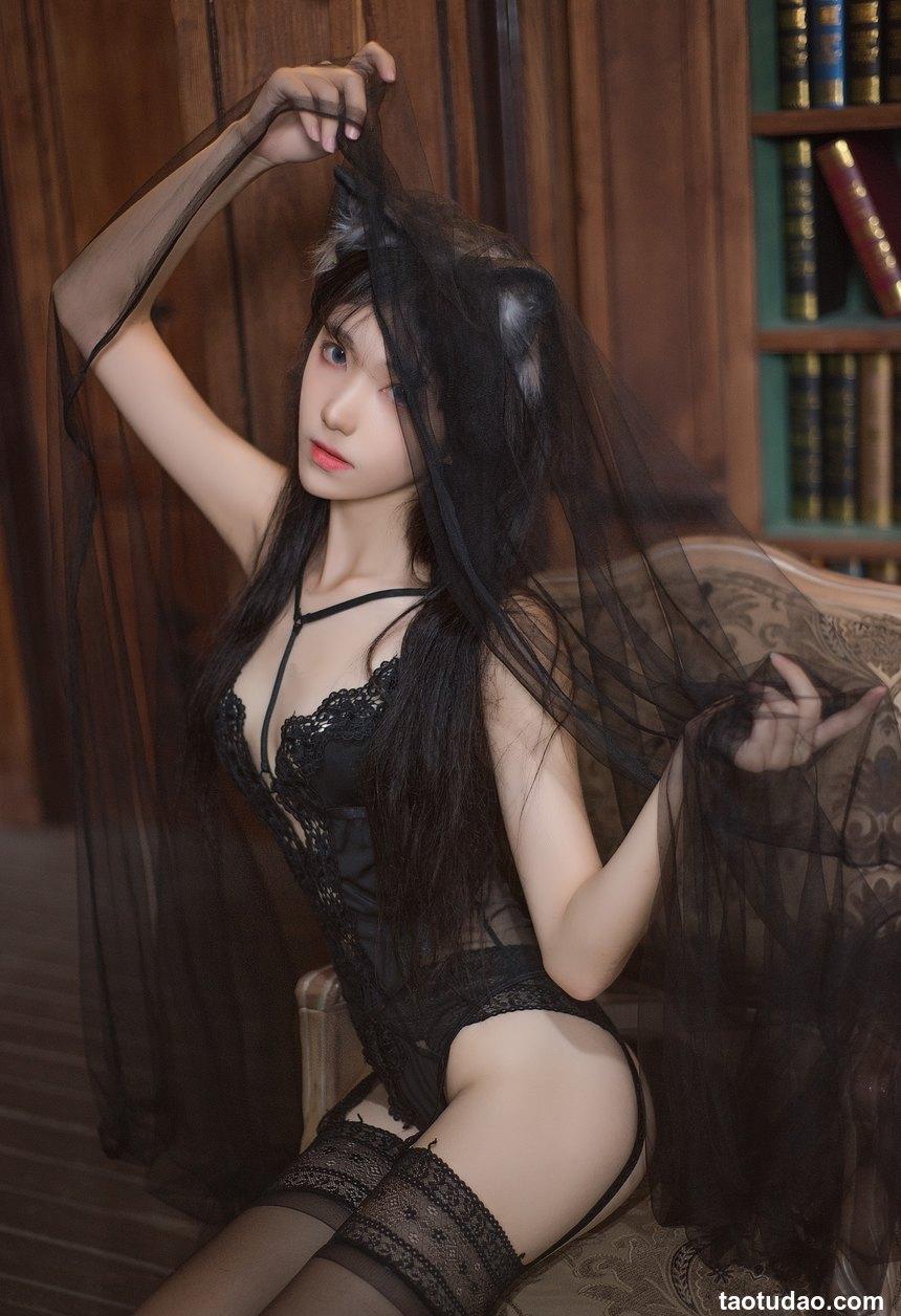 南桃Momoko - 黑内衣福利向 [18P-54.6MB]