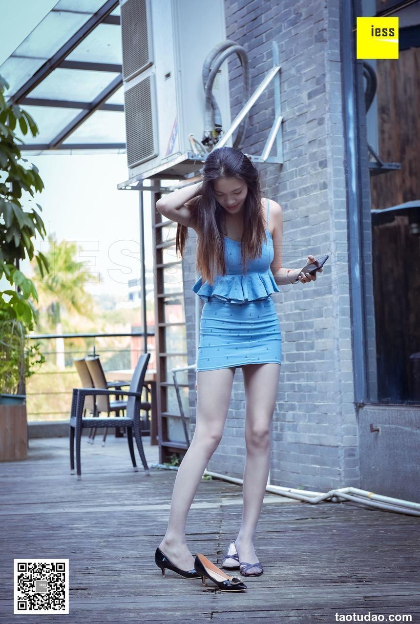 [IESS异思趣向] 2018.12.04 丝享家374：七七 - 七七脚尖加固灰丝 [86P]